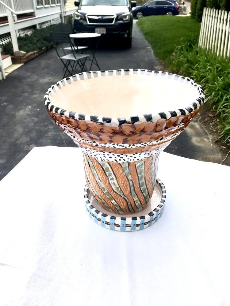 Spring planter